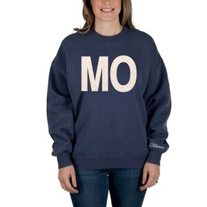 State of Mine Crew Neck Sweatshirt with Bold MO Design